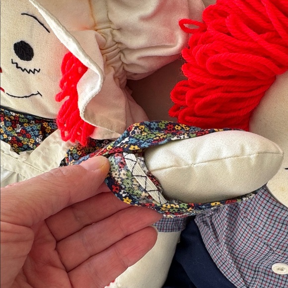 Raggedy Ann and Andy Dolls HANDMADE - Picture 9 of 11